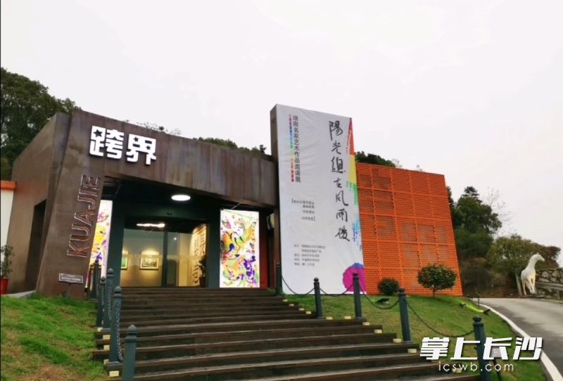 今日，由蔡二工作室策展的“阳光总在风雨后——湖南名家艺术作品邀请展”在跨界艺术生活馆开幕。